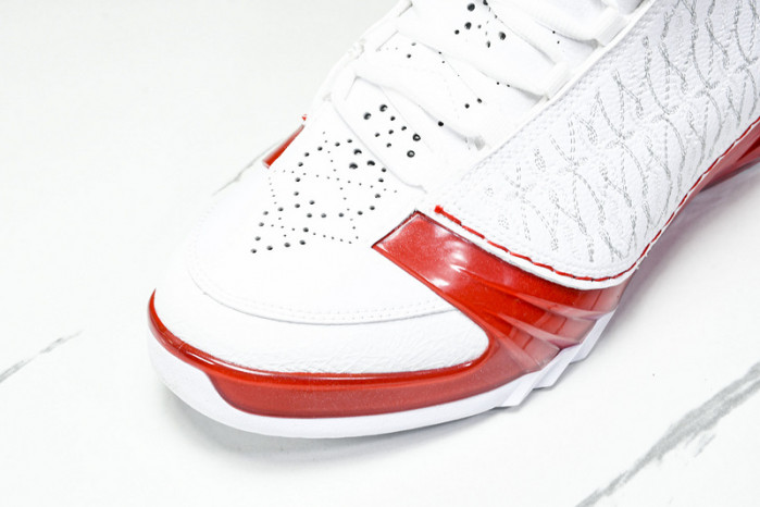 Jordan 23 White Varsity Red - 318376-161