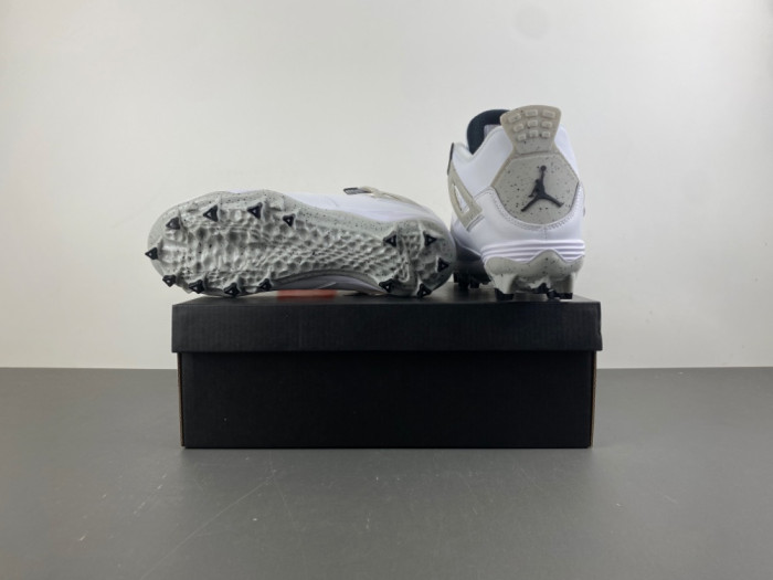 Jordan 4 Retro TD Cleat White Cement - HQ0207-106