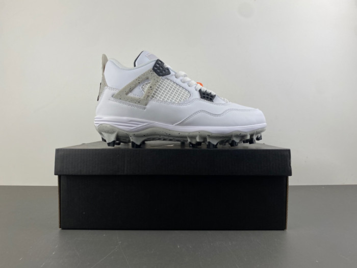 Jordan 4 Retro TD Cleat White Cement - HQ0207-106