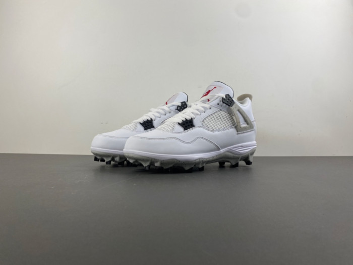 Jordan 4 Retro TD Cleat White Cement - HQ0207-106