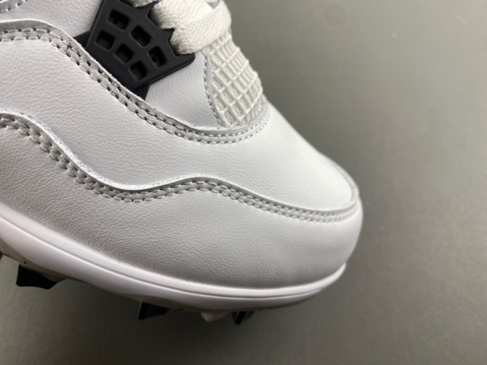 Jordan 4 Retro TD Cleat White Cement - HQ0207-106