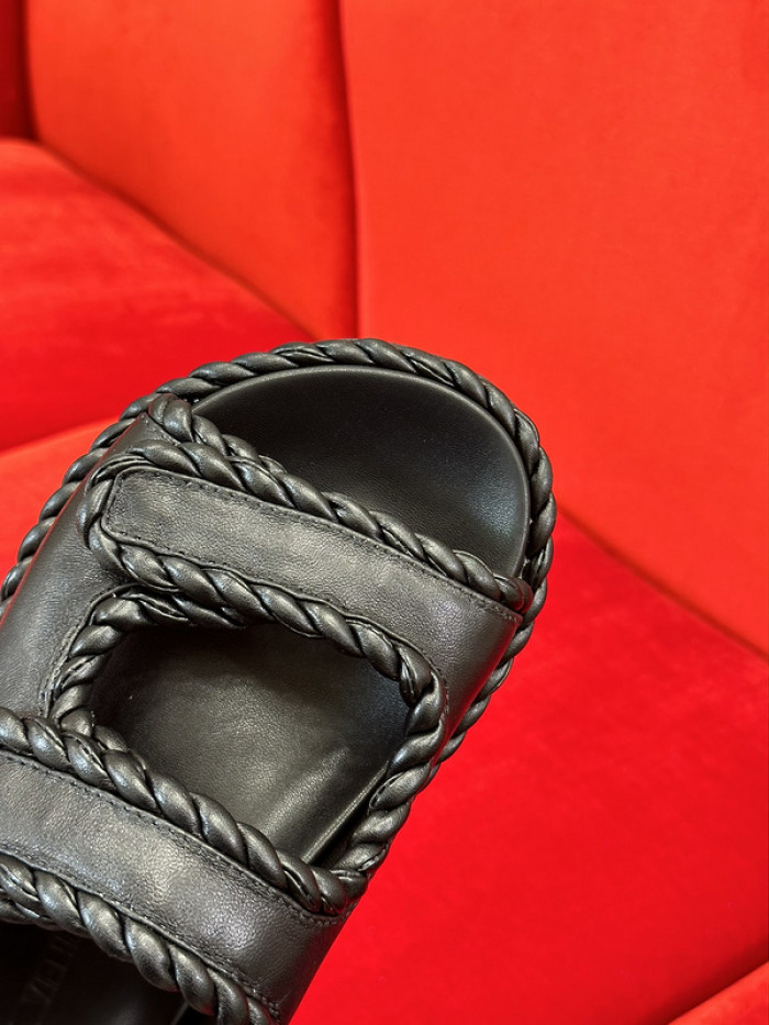 B**OTTEGA V*ENETA SLIDE copshoe BVS_04 all black