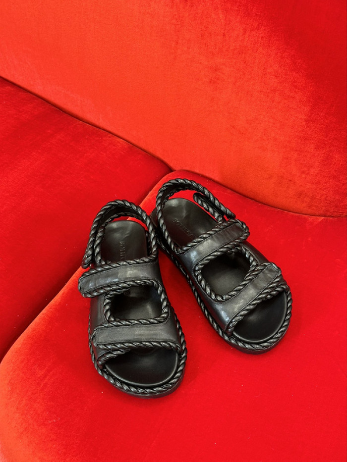 B**OTTEGA V*ENETA SLIDE copshoe BVS_04 all black