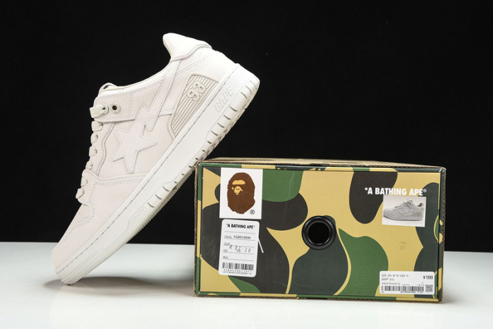 a bathing ape bape sta low copshoe bp-030