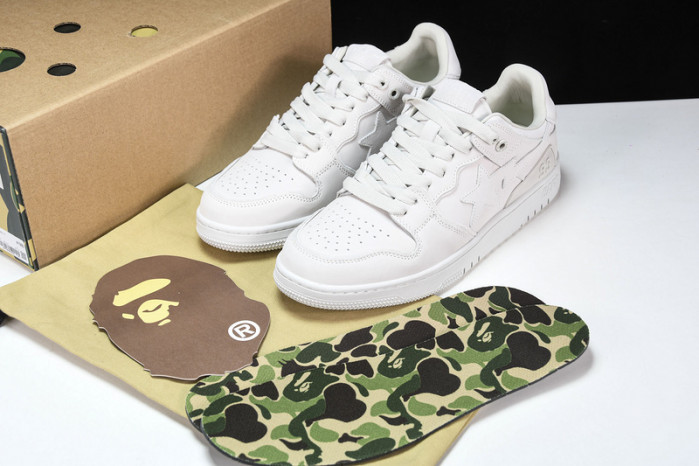 a bathing ape bape sta low copshoe bp-030