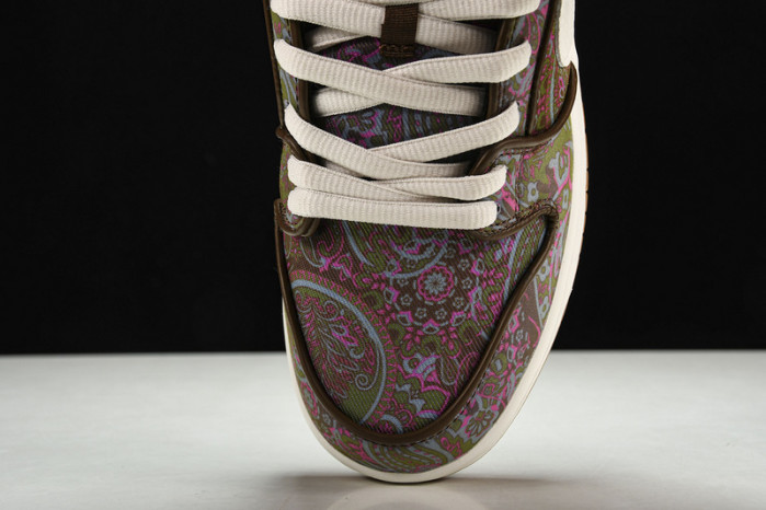 nike sb dunk low pro paisley brown - dh7534-200