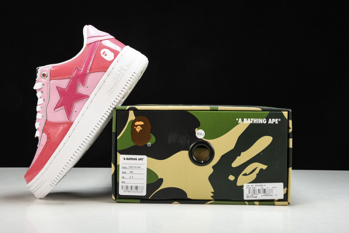 a bathing ape bape sta low copshoe bp-035
