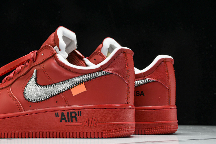 of x nike air force 1 low red ao4297-600