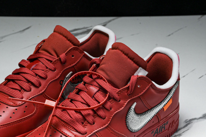 of x nike air force 1 low red ao4297-600