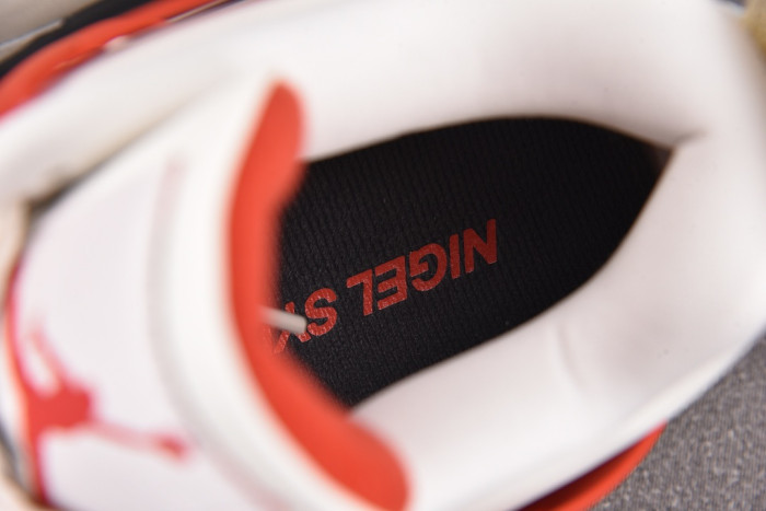Nigel Sylvester x Air Jordan 4 Sail/Cinnabar-Black IQ8055-100