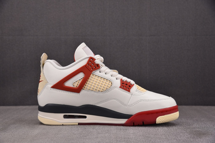 Nigel Sylvester x Air Jordan 4 Sail/Cinnabar-Black IQ8055-100
