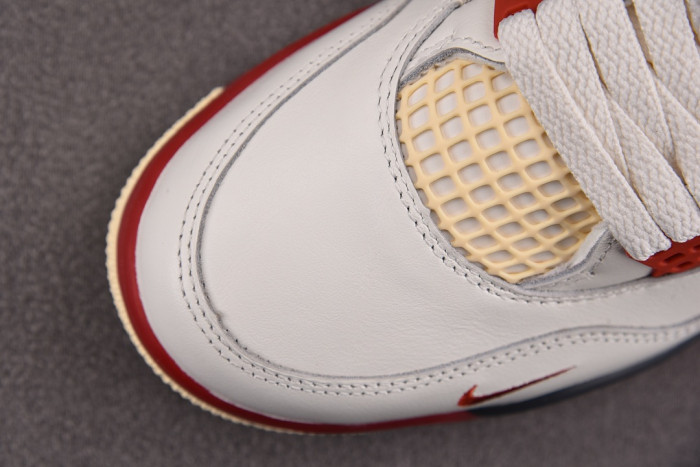 Nigel Sylvester x Air Jordan 4 Sail/Cinnabar-Black IQ8055-100