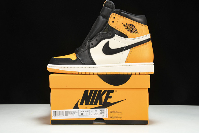 air jordan 1 high og "yellow toe" 555088-711