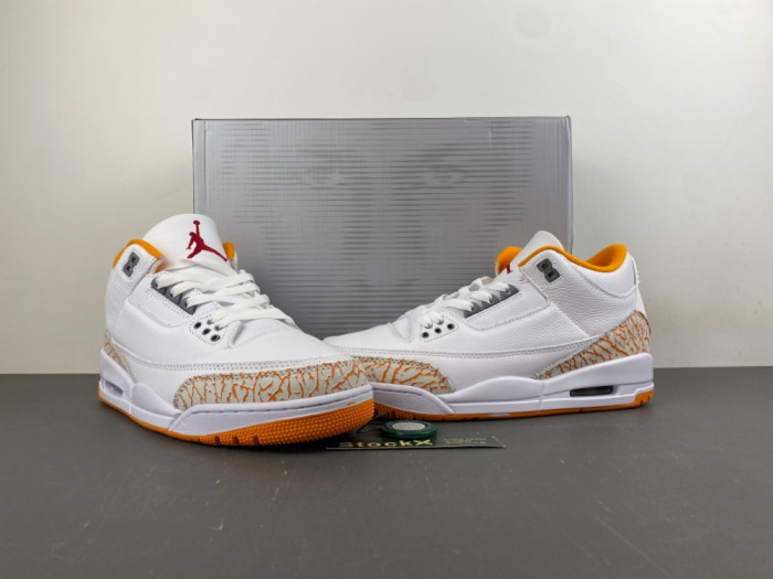 Jordan 3 Retro Orange Citrus (Women