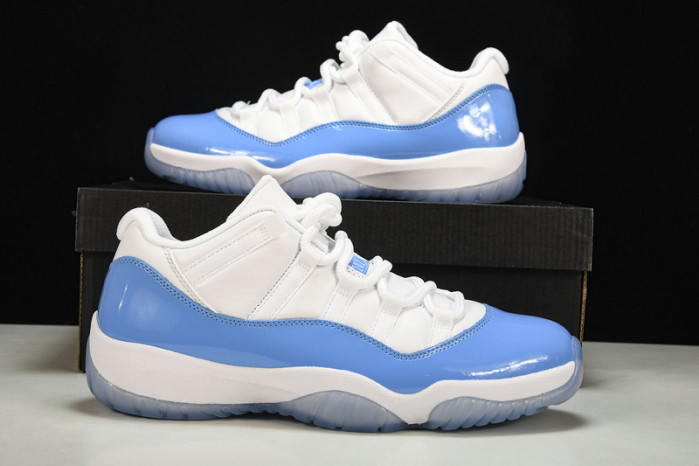 jordan 11 retro low university blue 528895-106