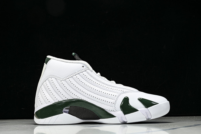 Jordan 14 Retro White Forest Green - 311832-131
