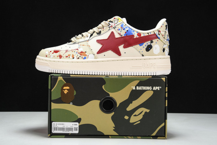 a bathing ape bape sta low copshoe bp-053