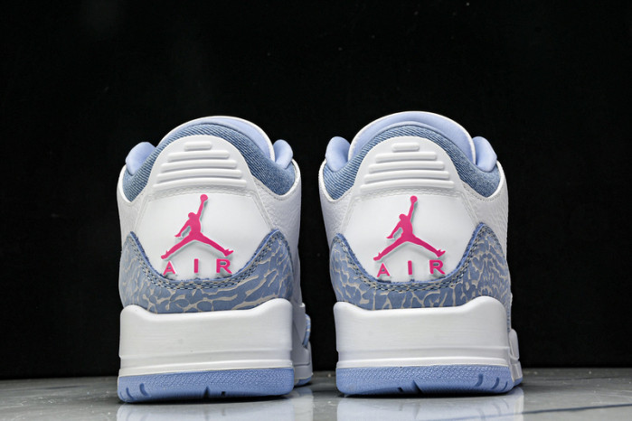 Air Jordan 3 Retro GS White Pink Glow HQ0784-101