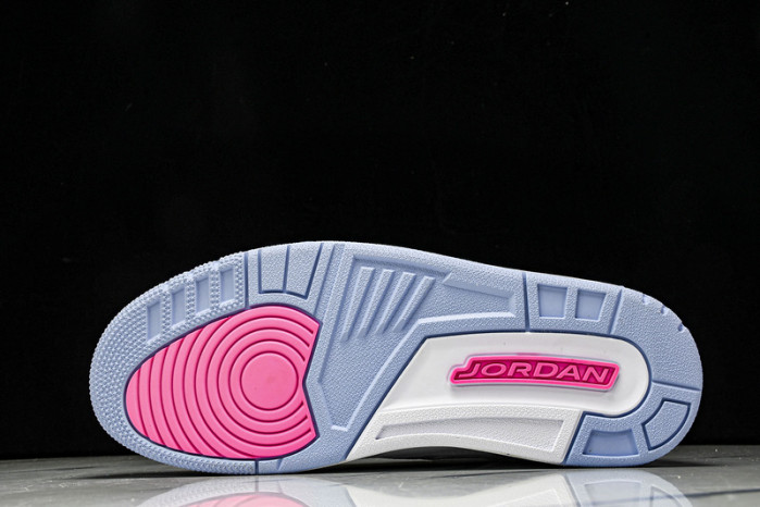 Air Jordan 3 Retro GS White Pink Glow HQ0784-101