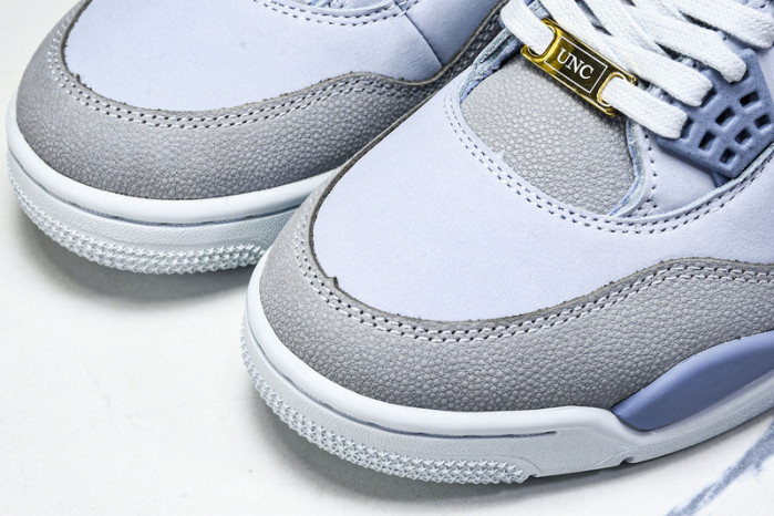 Jordan 4 Retro NCAA UNC Tar heels PE HV9204-407