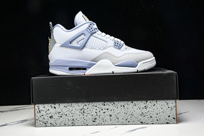 Jordan 4 Retro NCAA UNC Tar heels PE HV9204-407