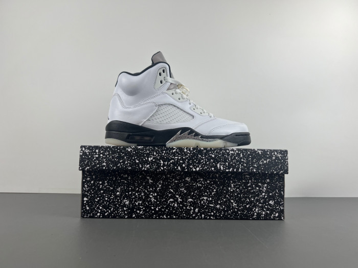 air jordan 5 “white black” dd0587-110