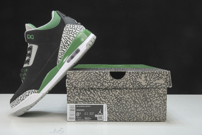 air jordan 3 pine green ct8532-030