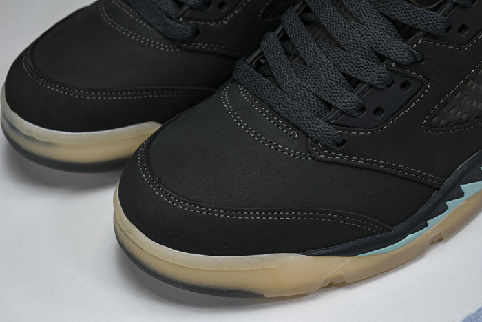 Jordan 5 Retro SoleFly Black Aurora Green IU0734-001