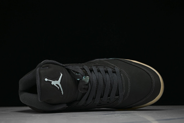 Jordan 5 Retro SoleFly Black Aurora Green IU0734-001