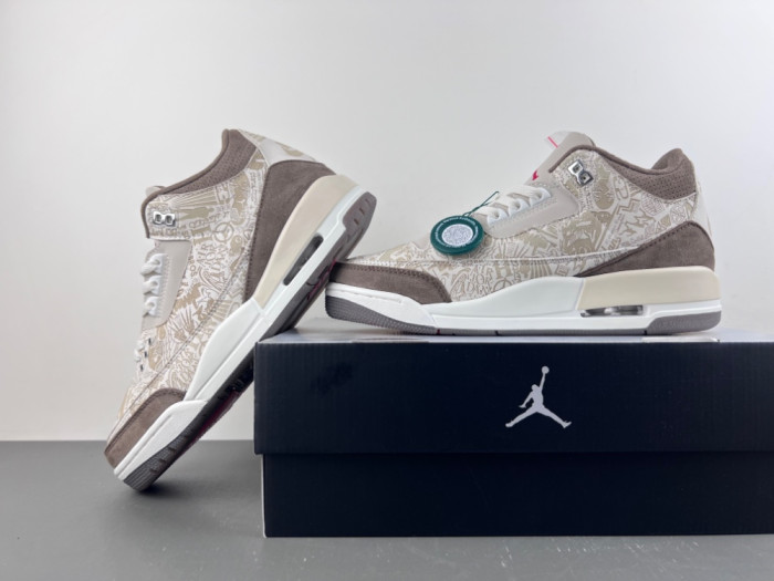 Jordan 3 Retro Laser Palomino - JA1369-001