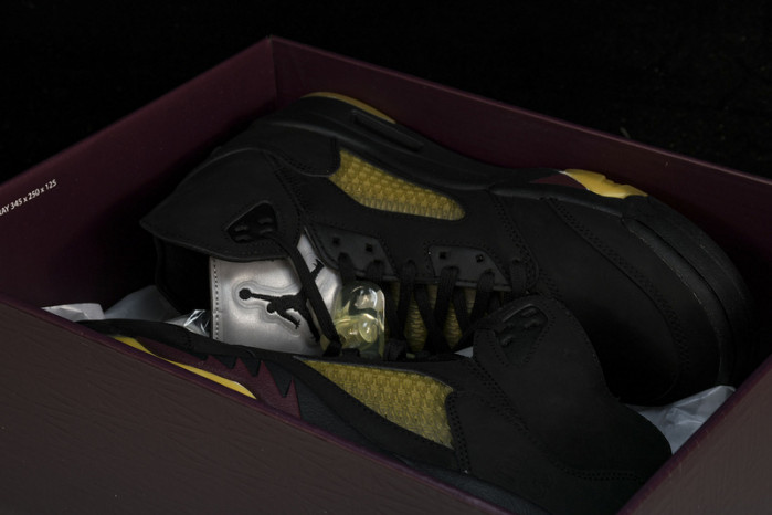 a ma maniére x air jordan 5 “black” fd1330-001