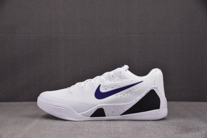 Kobe 9 Elite Low EM Protro White Court Purple IH1401-100