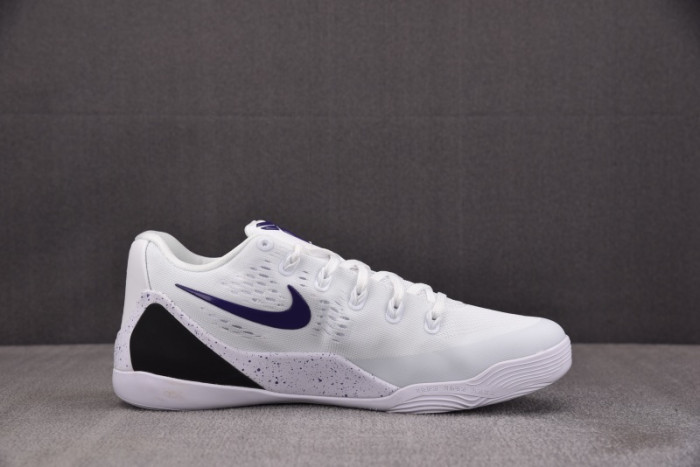 Kobe 9 Elite Low EM Protro White Court Purple IH1401-100
