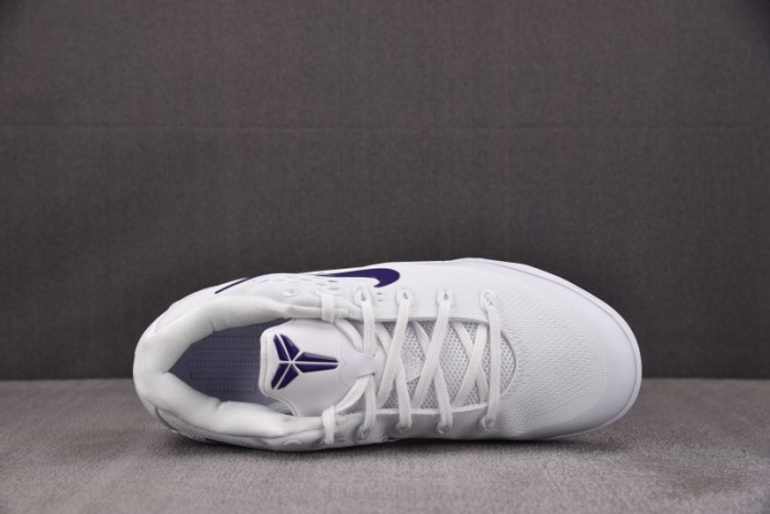 Kobe 9 Elite Low EM Protro White Court Purple IH1401-100