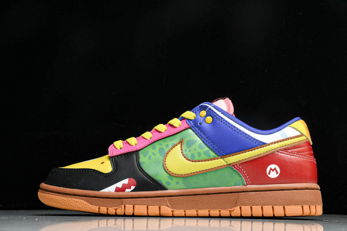 nike dunk low mario kart cusT0m dh0952-102