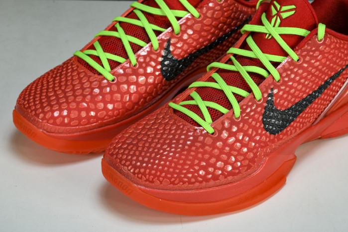 nike kobe 6 protro reverse grinch fv4921-600