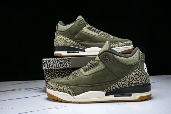 Air Jordan 3 Family Affair Medium Olive DN3707-202