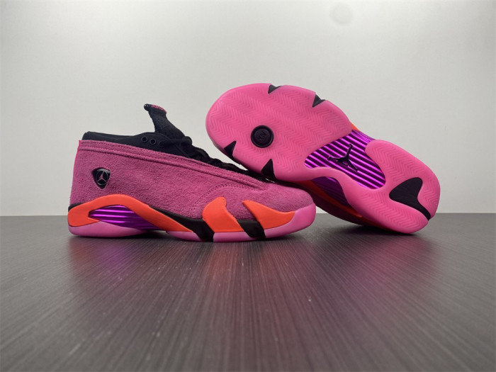 jordan 14 retro low shocking pink (w) - dh4121-600