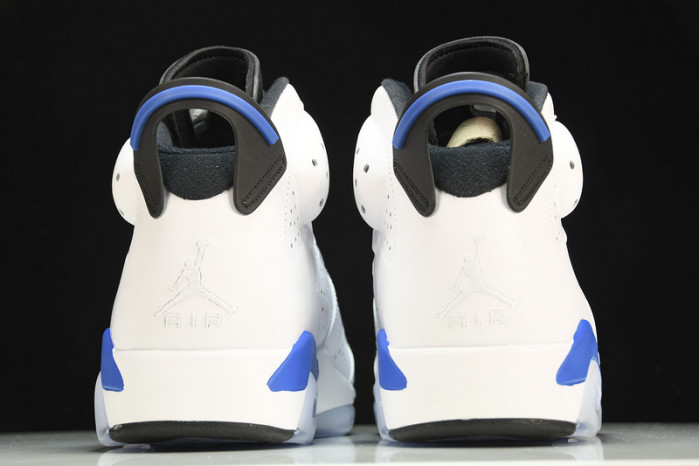 jordan 6 retro sport blue (2014) - 384664-107