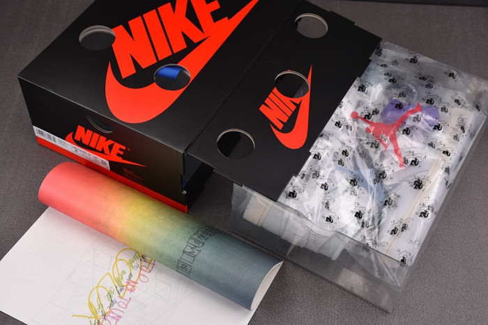 0F Virgil Abloh Archive VAA Air Jordan 1 "Alaska" AA3834-100