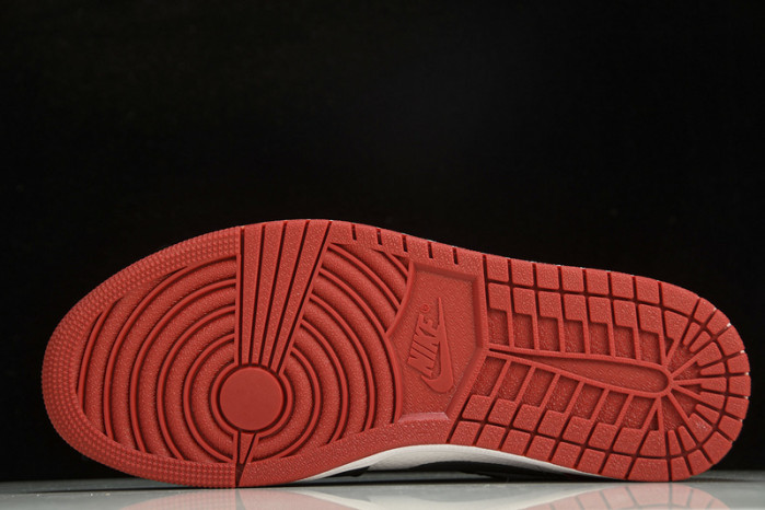 jordan 1 low black toe - 553558-116