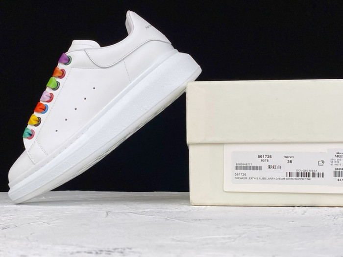 alexander mcqueen sole sneakers colorful laces kickze-2