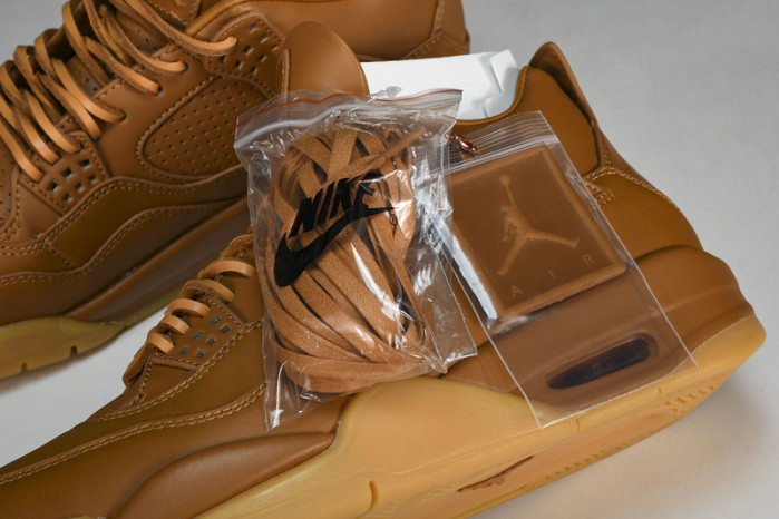 jordan 4 retro ginger wheat men