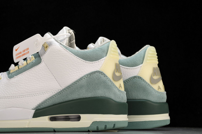 air jordan 3 white green ct8532-130