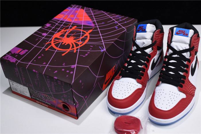 jordan 1 retro high spider-man origin story - 555088-602