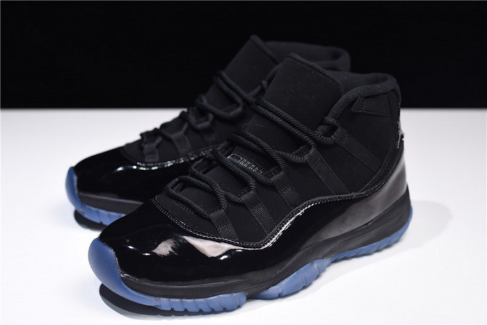air jordan 11 “cap and gown” black 378037-005