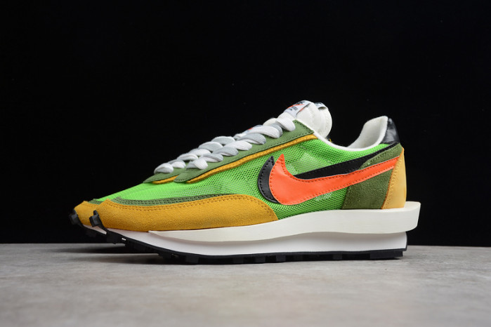 nike ld waffle sacai green multi - bv0073-300