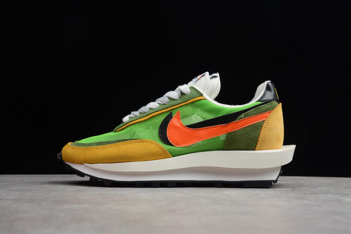nike ld waffle sacai green multi - bv0073-300