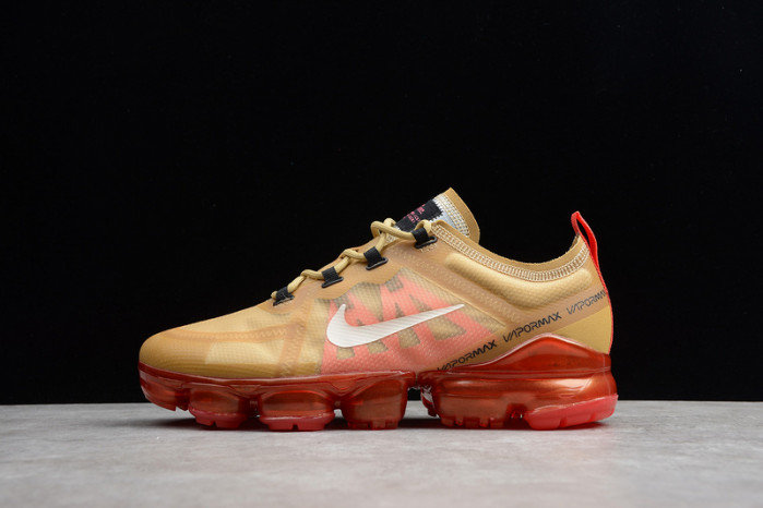nike air vapormax 2019 crimson gold ar6631-701