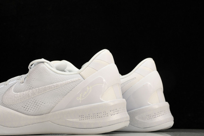 nike kobe 8 protro triple white fj9364-100